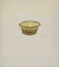 Small Glass Bowl, c. 1940.