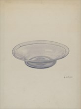 Glass Sauce Dish, c. 1940.