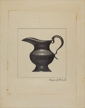 Pewter Pitcher, c. 1936.