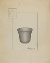 Pewter Cup, c. 1936.