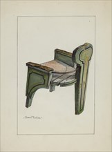 Sleigh Chair, c. 1937.