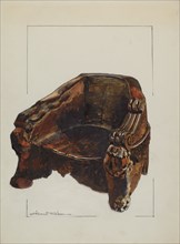Walnut Chair, c. 1937.