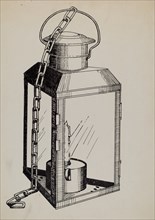 Stable Lantern, c. 1936.