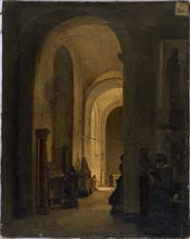 Corridor of the Louvre, 1880.