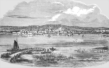 'General View of Toronto', 1854. Creator: Unknown.