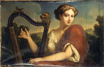 Allegory of music, 1856.