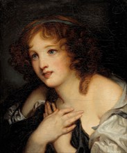 Portrait of a young girl.