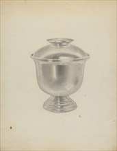 Silver Sugar Bowl, c. 1938.