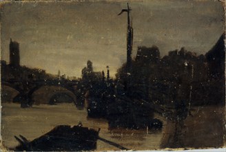 Pont des Arts, c1870.