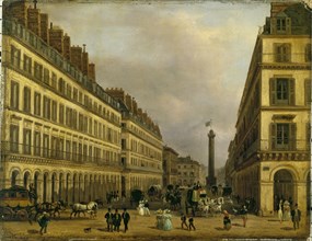 Rue de Castiglione, 1829.