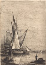 The Port of Genoa, c. 1877.
