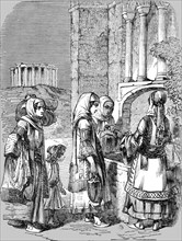 'Greek Women at a Fountain', 1854. Creator: Unknown.