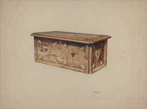 Pa. German Box, c. 1940.