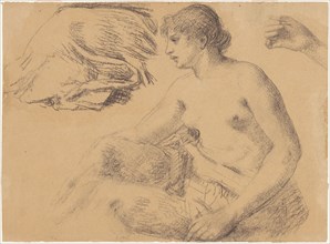 Nude Study, 1860s-1870s.