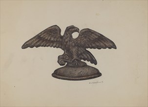 Cast Iron Eagle, c. 1937.
