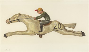 Horse and Jockey, c. 1939.