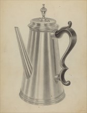 Silver Coffee Pot, 1935/1942.