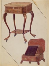 Writing or Sewing Table, 1936.