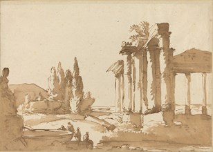 Landscape with Ruins, 18th century.