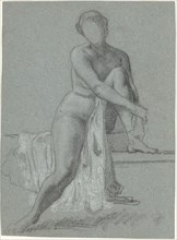 Seated Nude, 1860s-1870s.