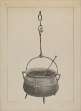 Kettle with Spoon, c. 1935.