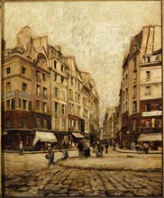 Rue Galande, in 1888, 1888.