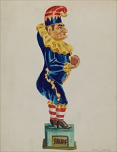 Cigar Store Figure, c. 1936.
