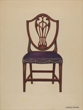 Side Chair (one of six), 1936.