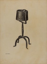 Pennsylvania Fat Lamp, c. 1941.