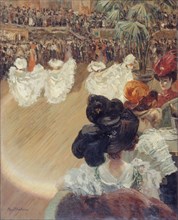 Quadrille at the Bal Tabarin, c1906.