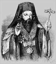 'The Archbishop of Wallachia', 1854. Creator: Unknown.