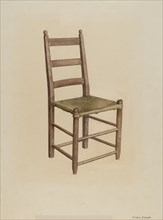 Rawhide Bottom Chair, 1939.