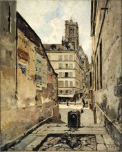 Rue Grenier-sur-l'Eau, 1886.