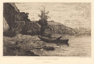 Bords du lac du Bourget, 1866.