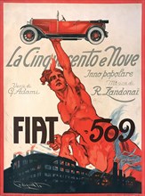 Fiat 509, 1925. Private Collection.