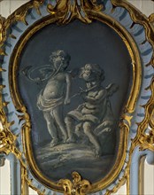 Two musicians, between 1735 and 1745.