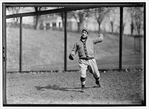 Calvo?, between 1913 and 1918. Baseball player.