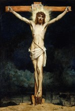 Christ on the cross, 1881.