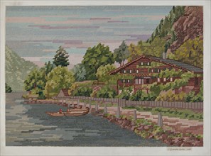 Landscape in Petit Point, 1937.