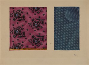 Economy Samples of Silk, c. 1938.