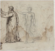 Three Figures [verso], 1780/1790.