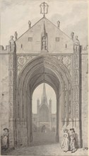 The Erpingham Gate, Norwich, 1791.