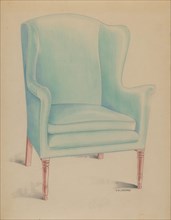 Duncan Phyfe Chair, c. 1936.