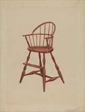 Infant's High Chair, c. 1937.