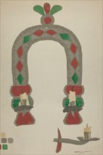 Candlestick Sconce, 1935/1942.