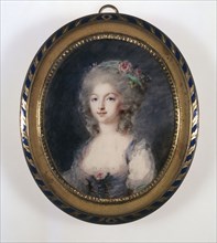 Portrait of Lucie Hall, c1788.