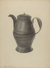 Pa. German Coffee Pot, c. 1938.