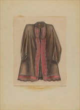 Dark Brown Cotton Coat, c. 1935.