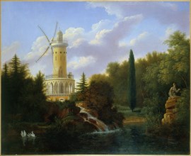 Moulin de la Folie-Beaujon, 1827.