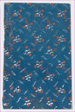 Sheet with abstract pattern, 19th century.